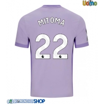 Maglie da calcio Brighton Kaoru Mitoma #22 Seconda Maglia 2025-26 Manica Corta
